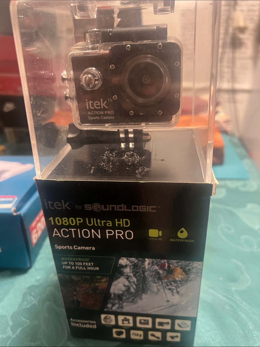 itek Action Pro 1080P Ultra HD Sports Camera - Black